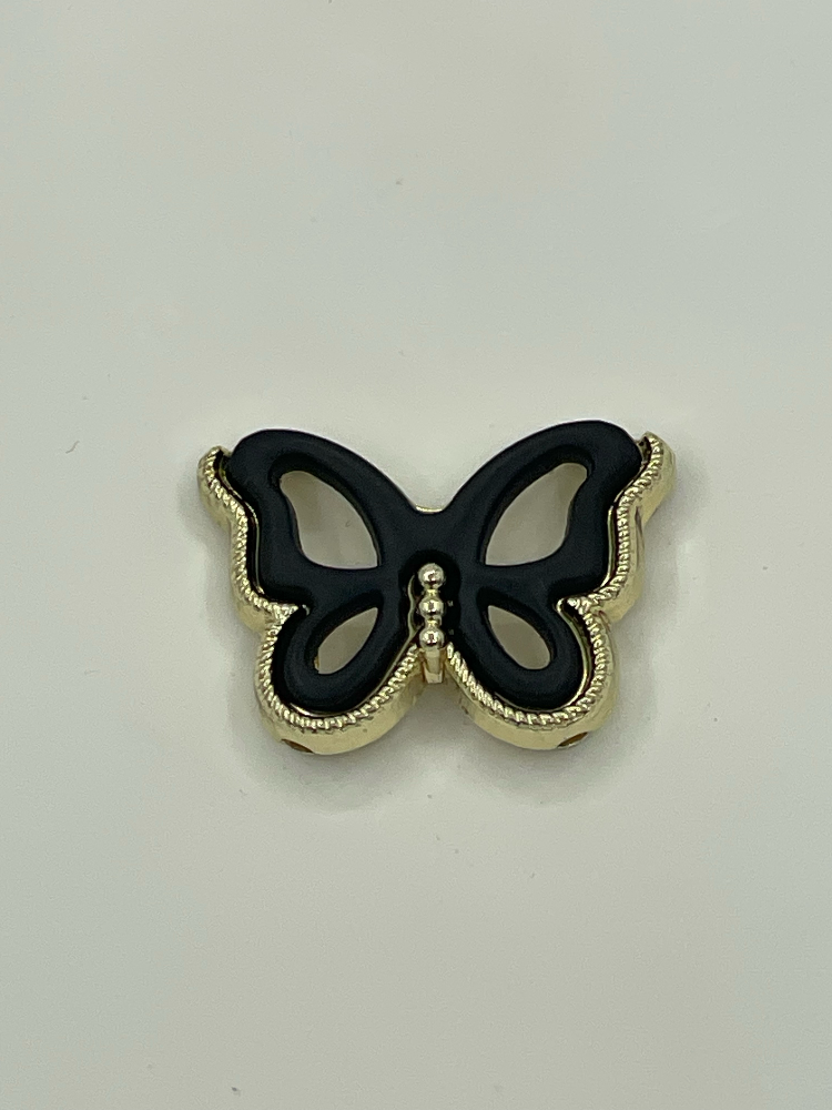 Mixed Enamel Butterfly & Bee Alloy Charms Custom Metal Decor Hardware for Lingerie Bags Clothing - Image 4