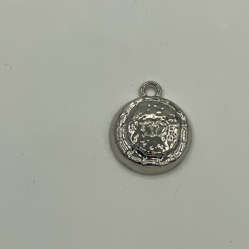 Embossed Crown Coin Disc Metal Charms for Bra Straps, Hats, Socks, Gloves, Handbags - Image 7