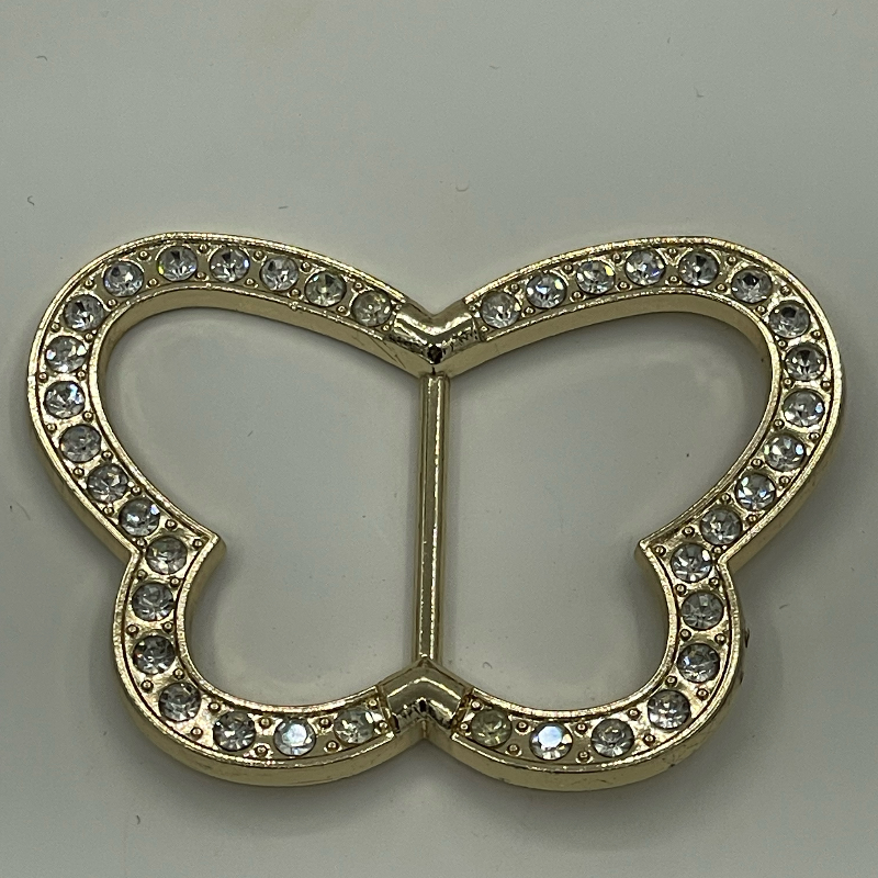 Polished Hollow Butterfly Alloy Bar Links Two Designs Custom Apparel Hardware Accessories - Image 8